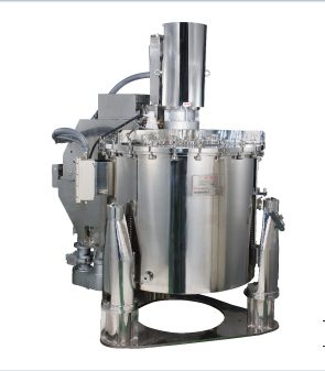 Top-drive bottom-discharge centrifuge, Mark III